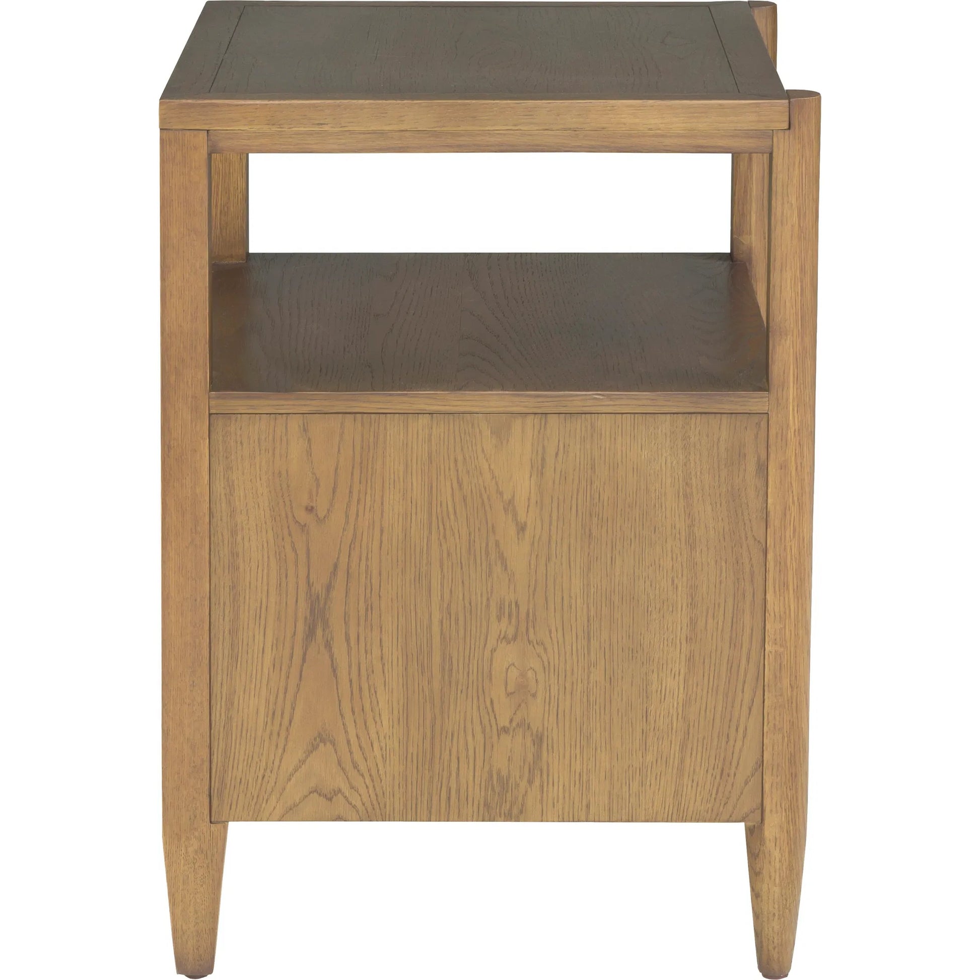 Maxwell 2-Drawer Nightstand by Fairfield Chair. Made from red oak solids, veneers in a unique style.