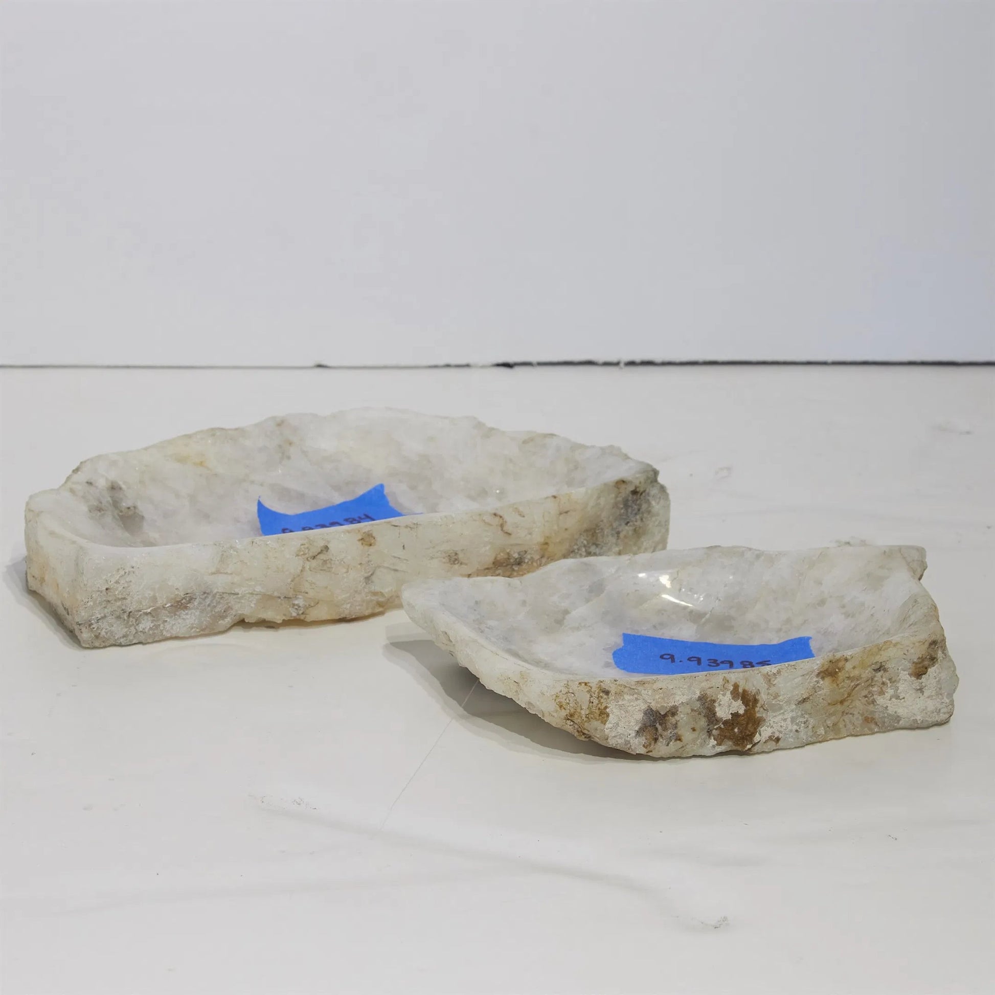 Quartz Tray by Global Views in natural. Made from stone in a unique style.