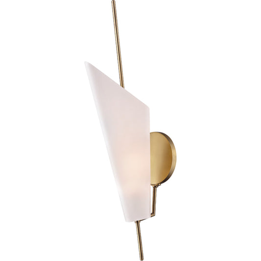 Cooper Wall Sconce by Hudson Valley. Made from steel in a modern style.