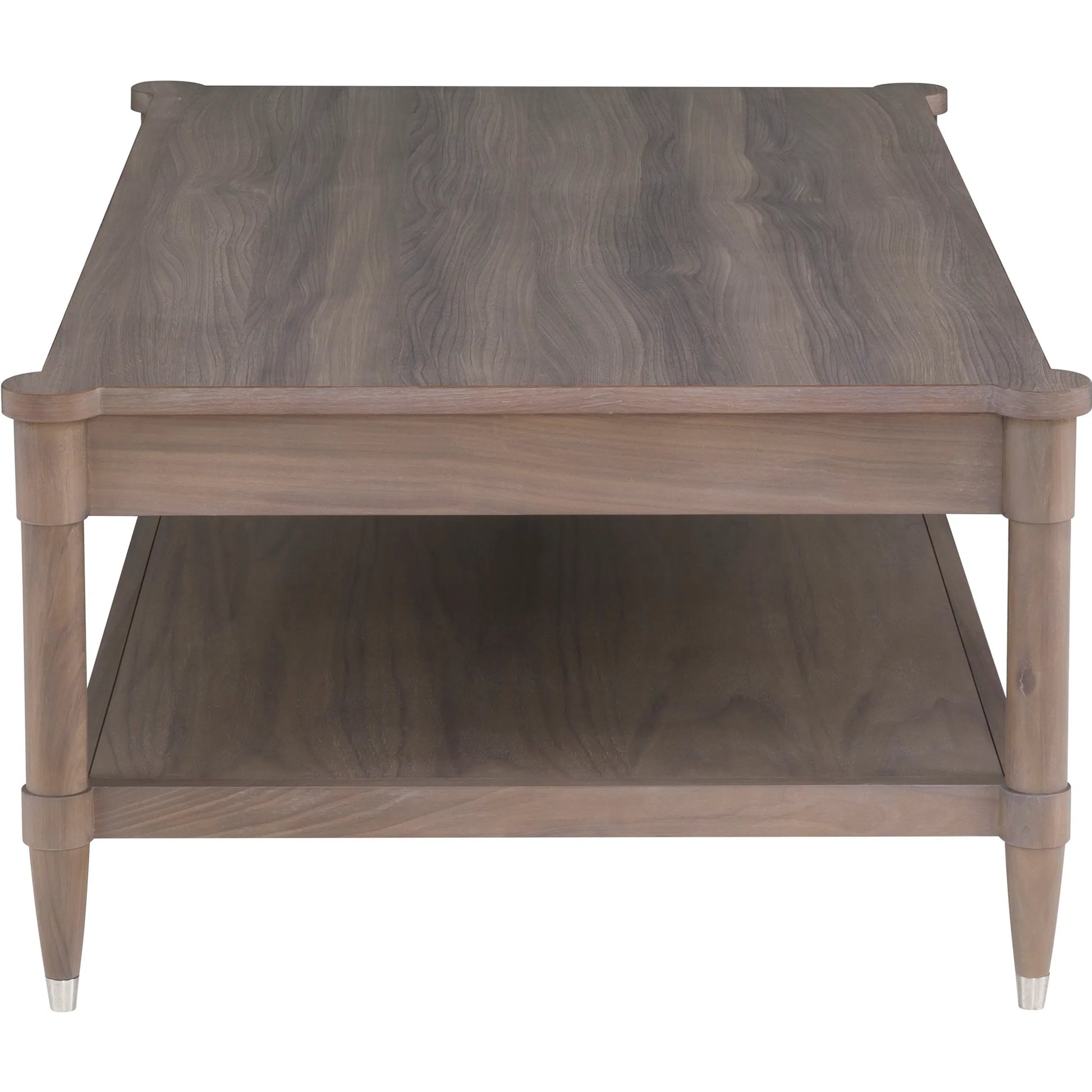 Freya Laminate Rectangular Cocktail Table by Fairfield Chair in tan and light oak. Made from high pressure laminate in a unique style.