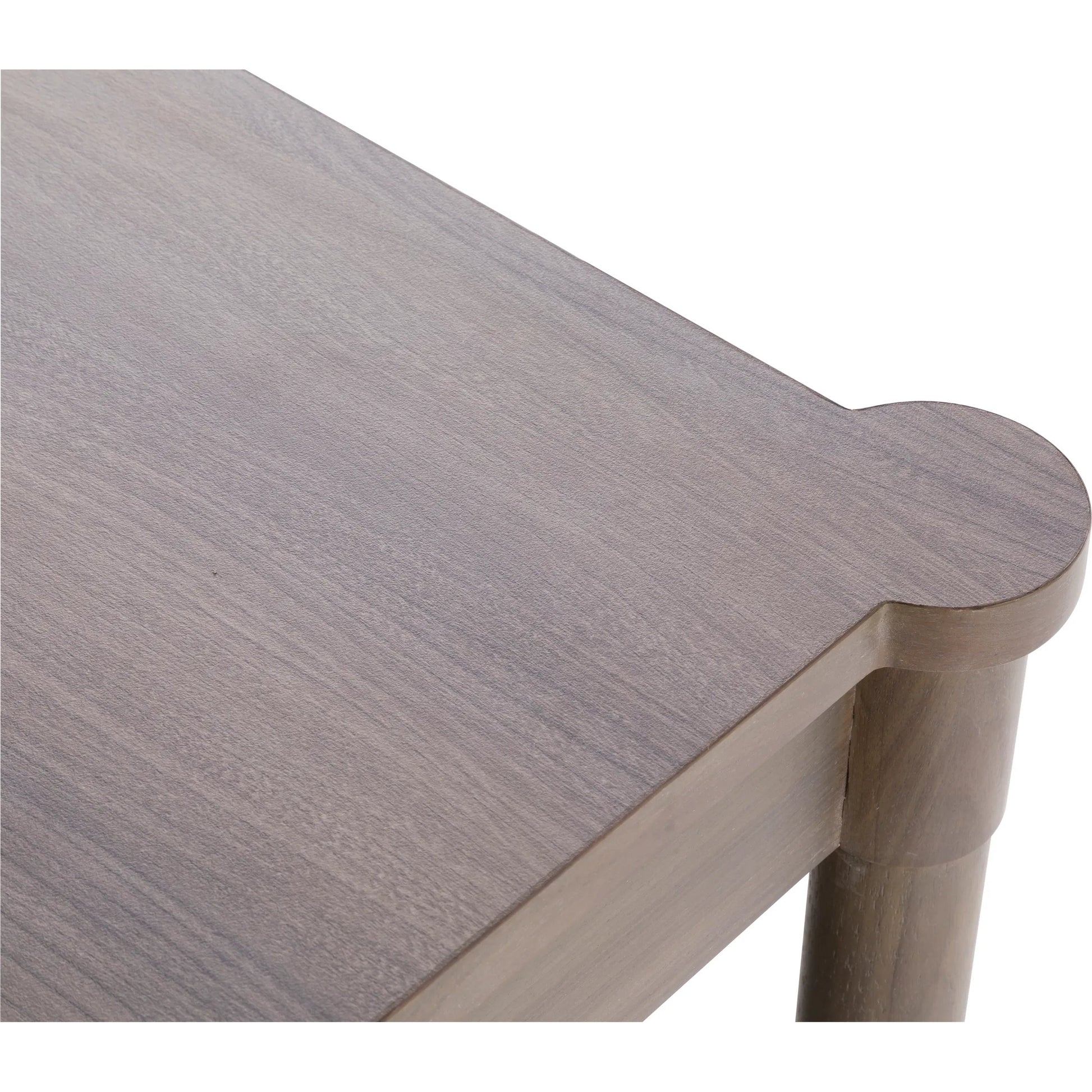 Freya Laminate Console by Fairfield Chair in light oak. Made from unique in a unique style.