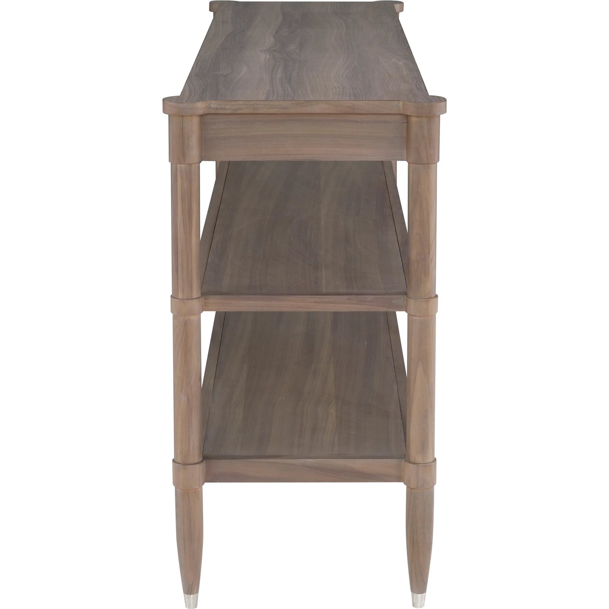 Freya Laminate Console by Fairfield Chair in light oak. Made from unique in a unique style.