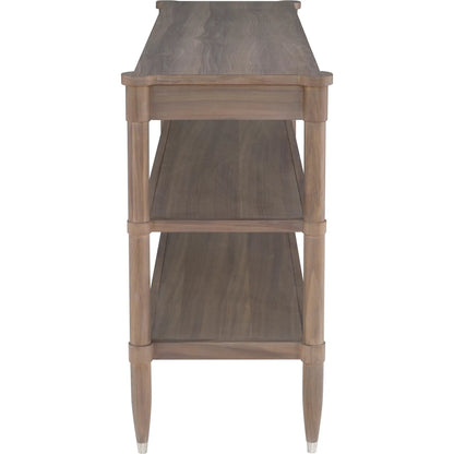 Freya Laminate Console by Fairfield Chair in light oak. Made from unique in a unique style.