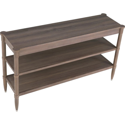 Freya Laminate Console by Fairfield Chair in light oak. Made from unique in a unique style.