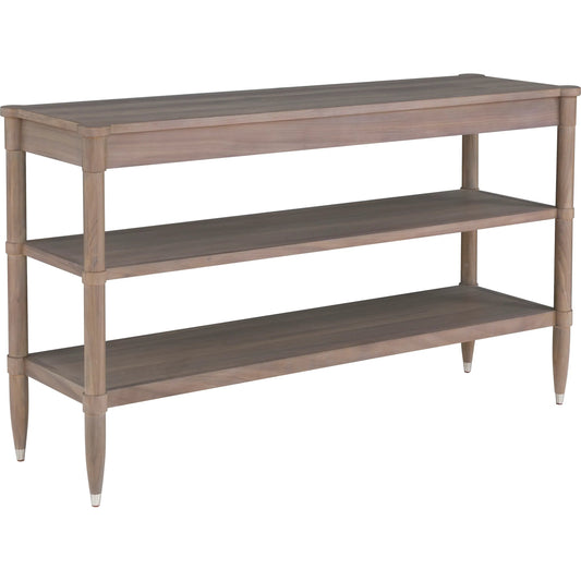 Freya Laminate Console by Fairfield Chair in light oak. Made from unique in a unique style.