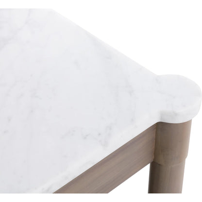 Freya Laminate Console by Fairfield Chair in light oak. Made from unique in a unique style.