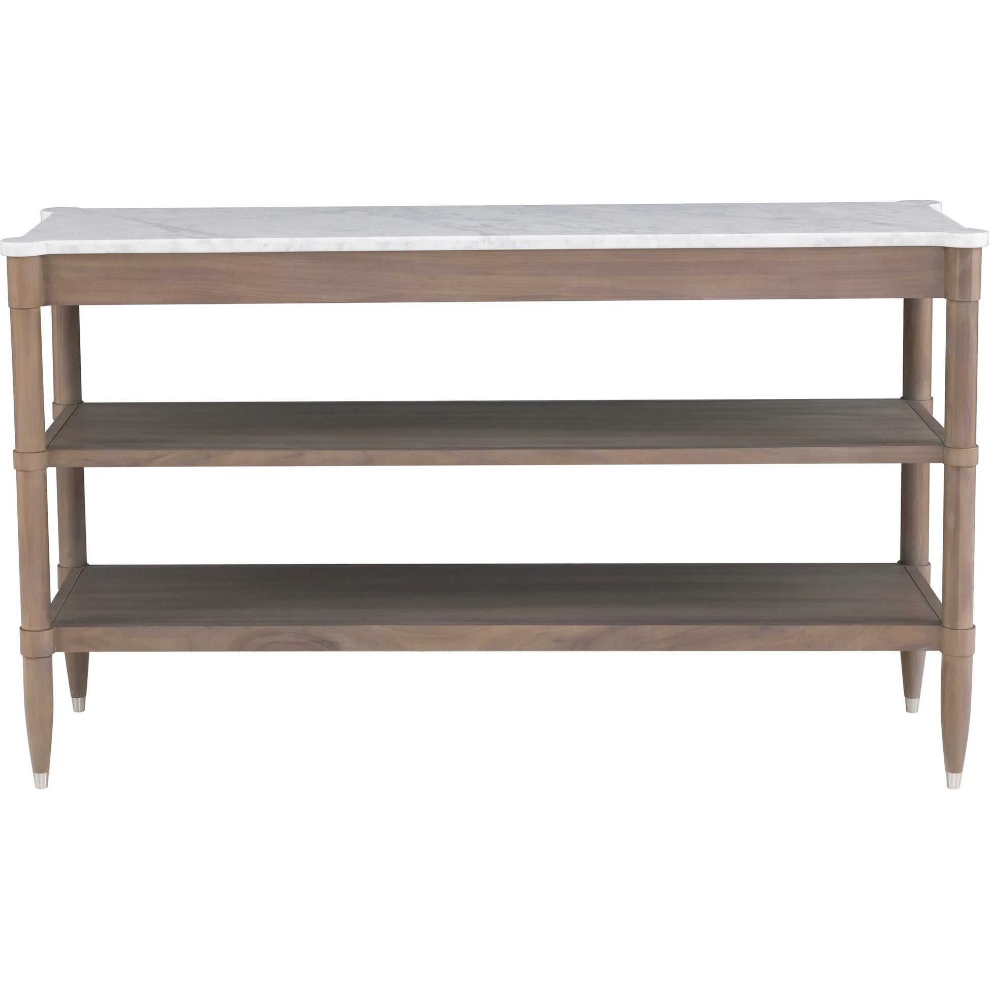 Freya Laminate Console by Fairfield Chair in light oak. Made from unique in a unique style.