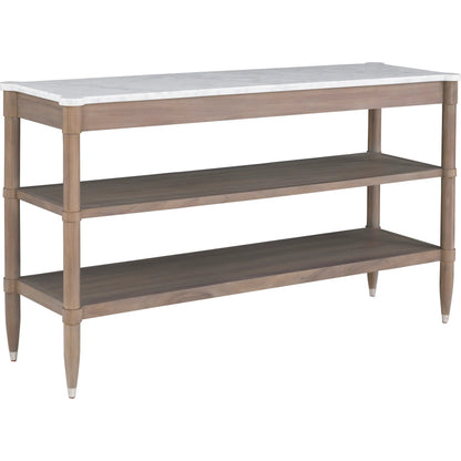 Freya Laminate Console by Fairfield Chair in light oak. Made from unique in a unique style.