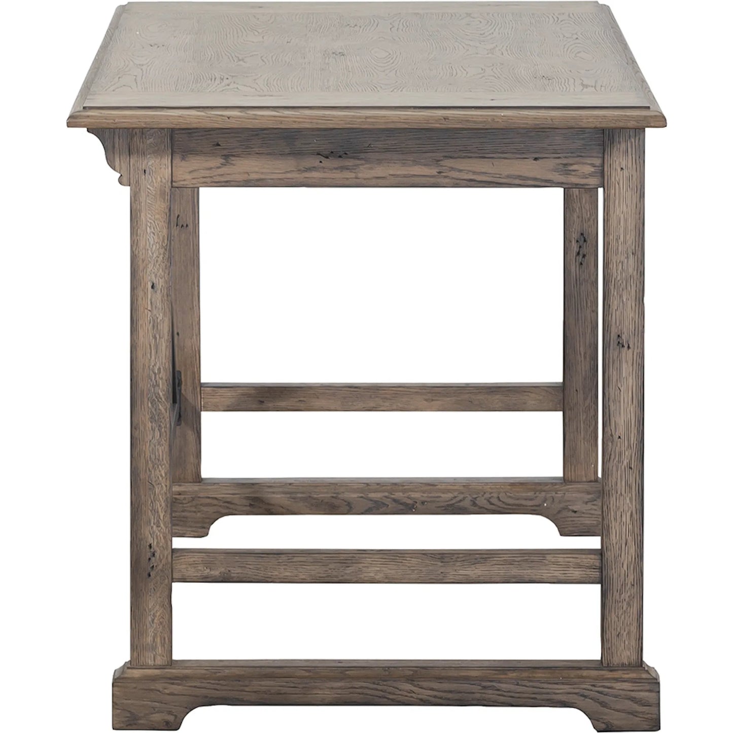 003 SI-2635822 | Additional Silo | Arcadian Writing Desk by Fairfield Chair in brown and burnished oak. Made from white oak solids, veneers in a unique style.