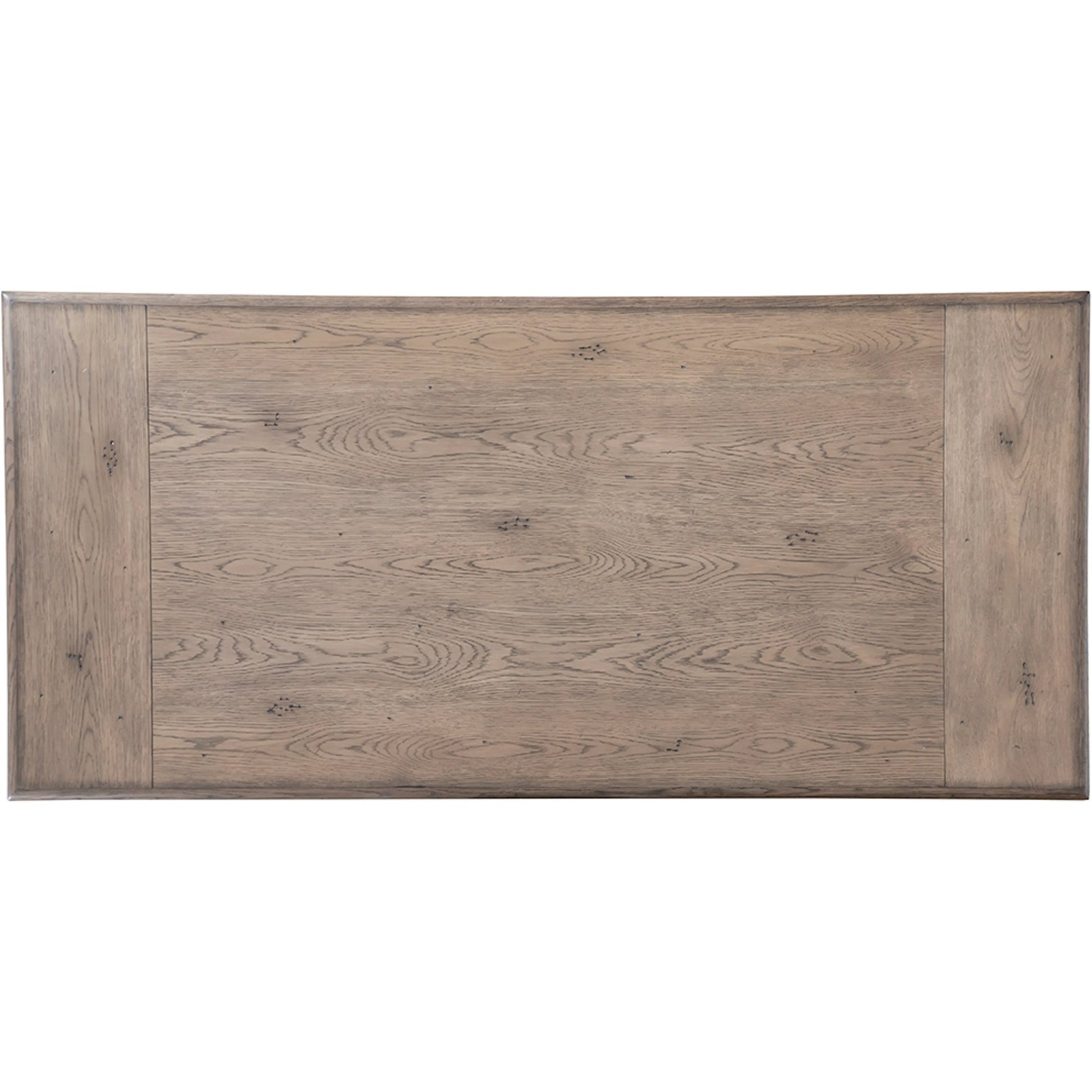 Arcadian Writing Desk by Fairfield Chair in brown and burnished oak. Made from white oak solids, veneers in a unique style.
