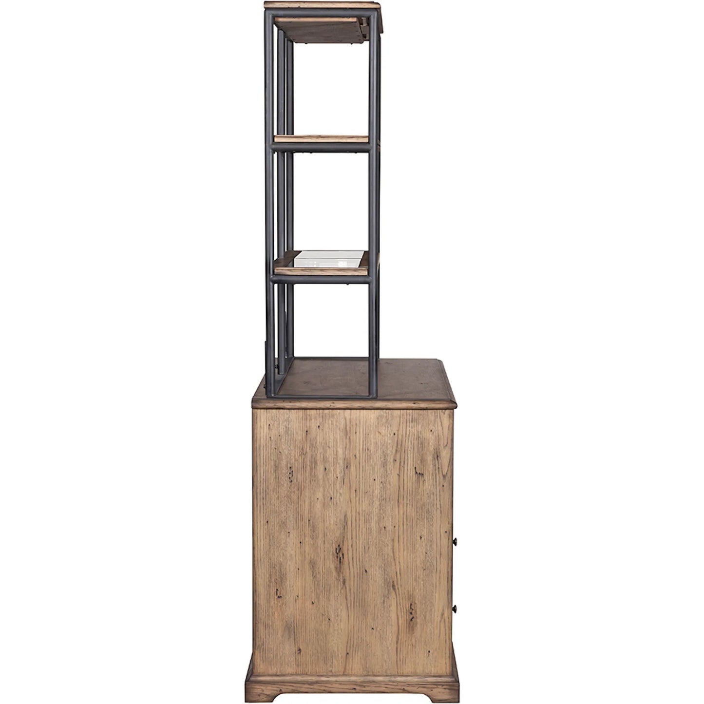 005 SI-2635823 | Additional Silo | Arcadian Lateral Storage and File Cabinet by Fairfield Chair in brown and burnished oak. Made from white oak solids, veneers in a unique style.