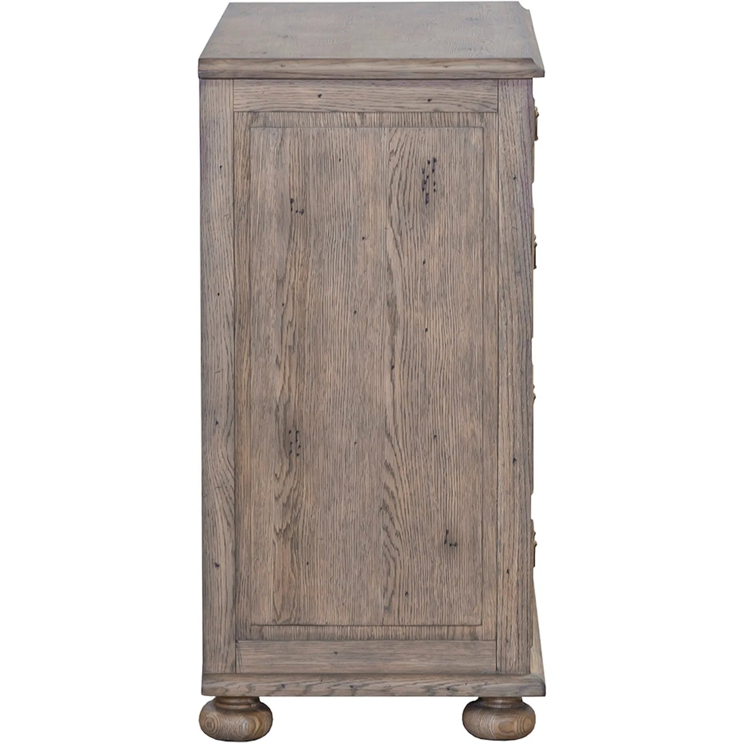 003 SI-2635826 | Additional Silo | Arcadian 5-Drawer Chest by Fairfield Chair in brown and burnished oak. Made from white oak solids, veneers in a unique style.