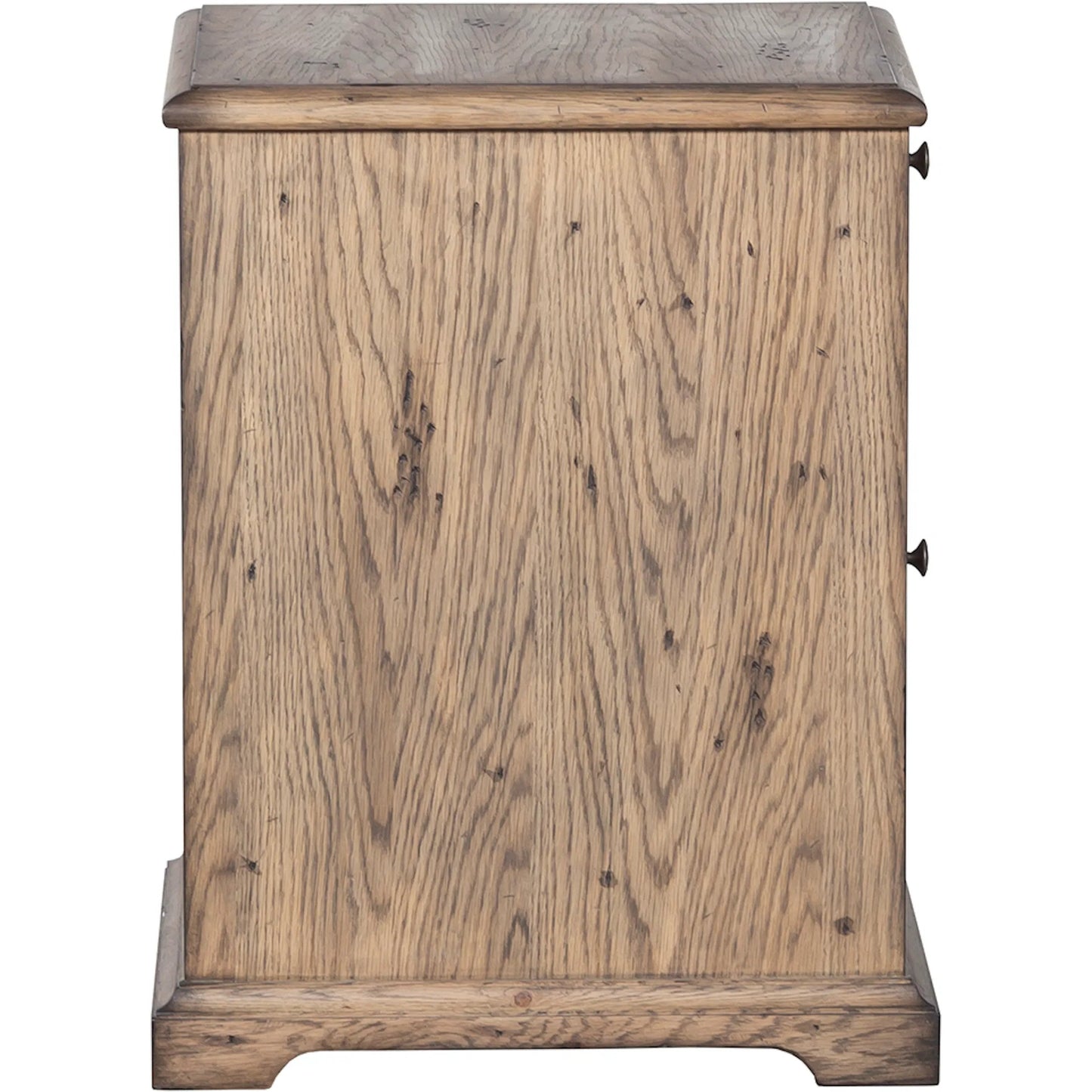 002 SI-2635830 | Additional Silo | Arcadian Mobile File Cabinet by Fairfield Chair in brown and burnished oak. Made from white oak solids, veneers in a unique style.