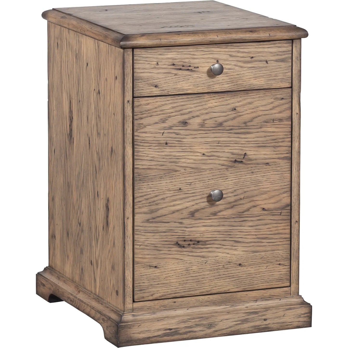 000 SI-2635830 | Primary Silo | Arcadian Mobile File Cabinet by Fairfield Chair in brown and burnished oak. Made from white oak solids, veneers in a unique style.