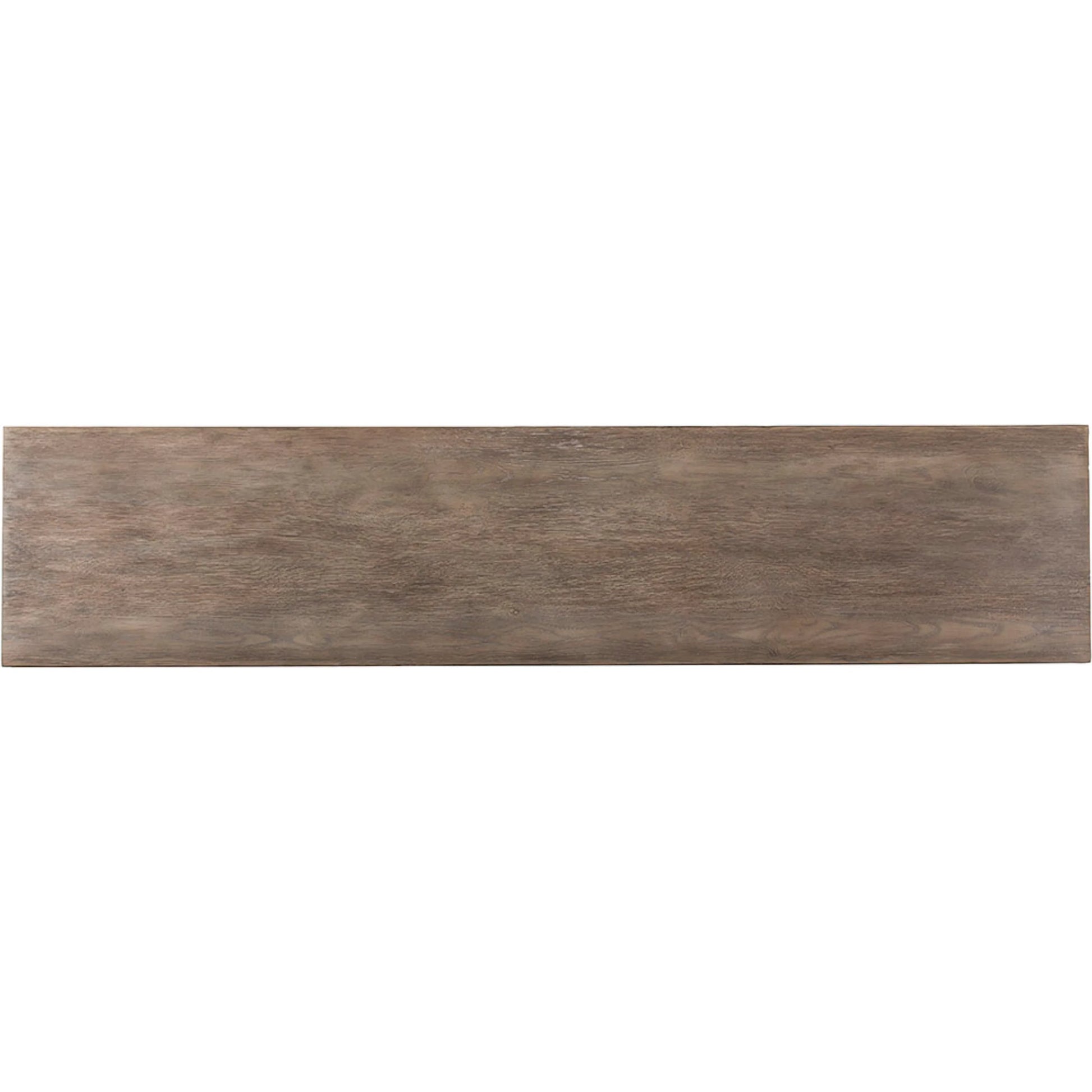 Coeur d'Alene Console Table by Fairfield Chair in grey and reclaimed oak. Made from red oak solids, veneers in a unique style.
