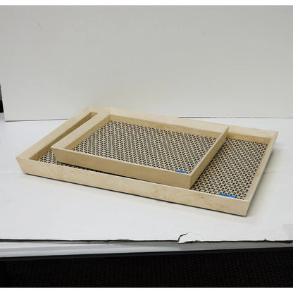 Infinity Tray by Global Views. Made from unique in a transitional style.