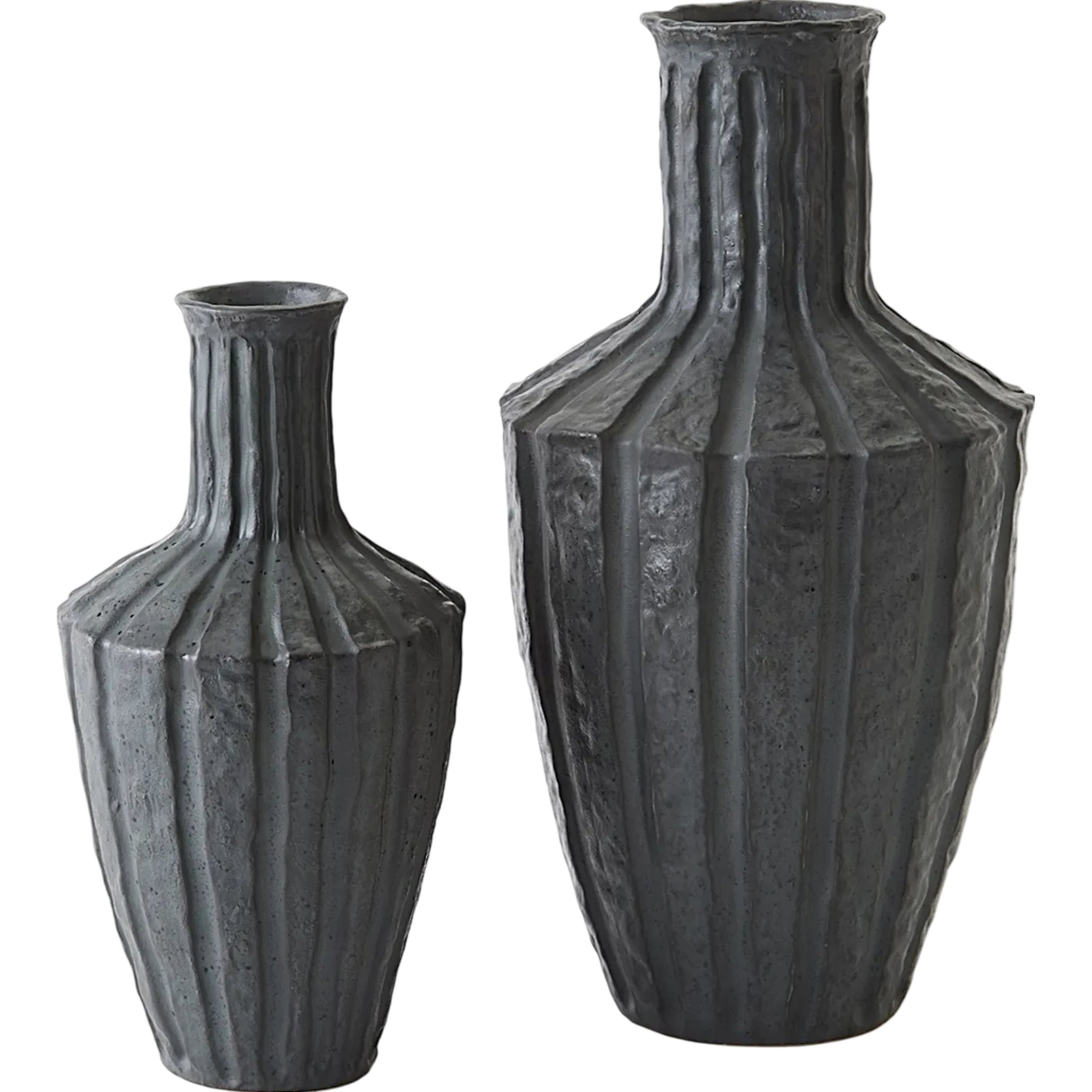 Emperor Vase by Global Views in black. Made from unique in a unique style.