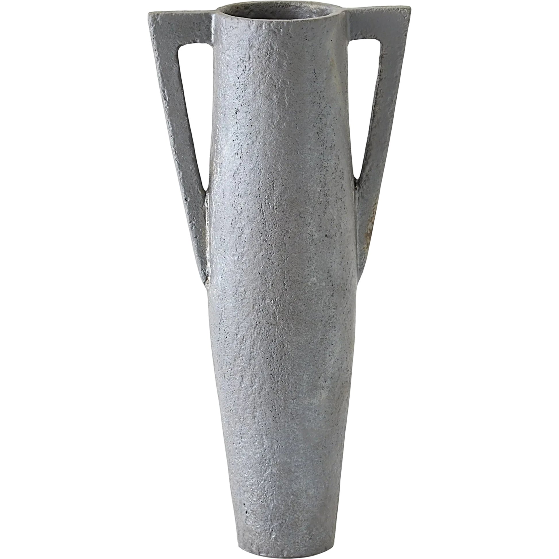 Diaphony Vase by Global Views. Made from ceramic-raku in a modern style.