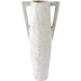 Diaphony Vase by Global Views. Made from ceramic-raku in a modern style.