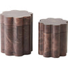 Chocolate / D 5" / W 5" / H 6"