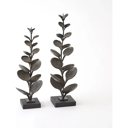 Liana Sculpture by Global Views. Made from cast iron, iron, marble in a modern style.