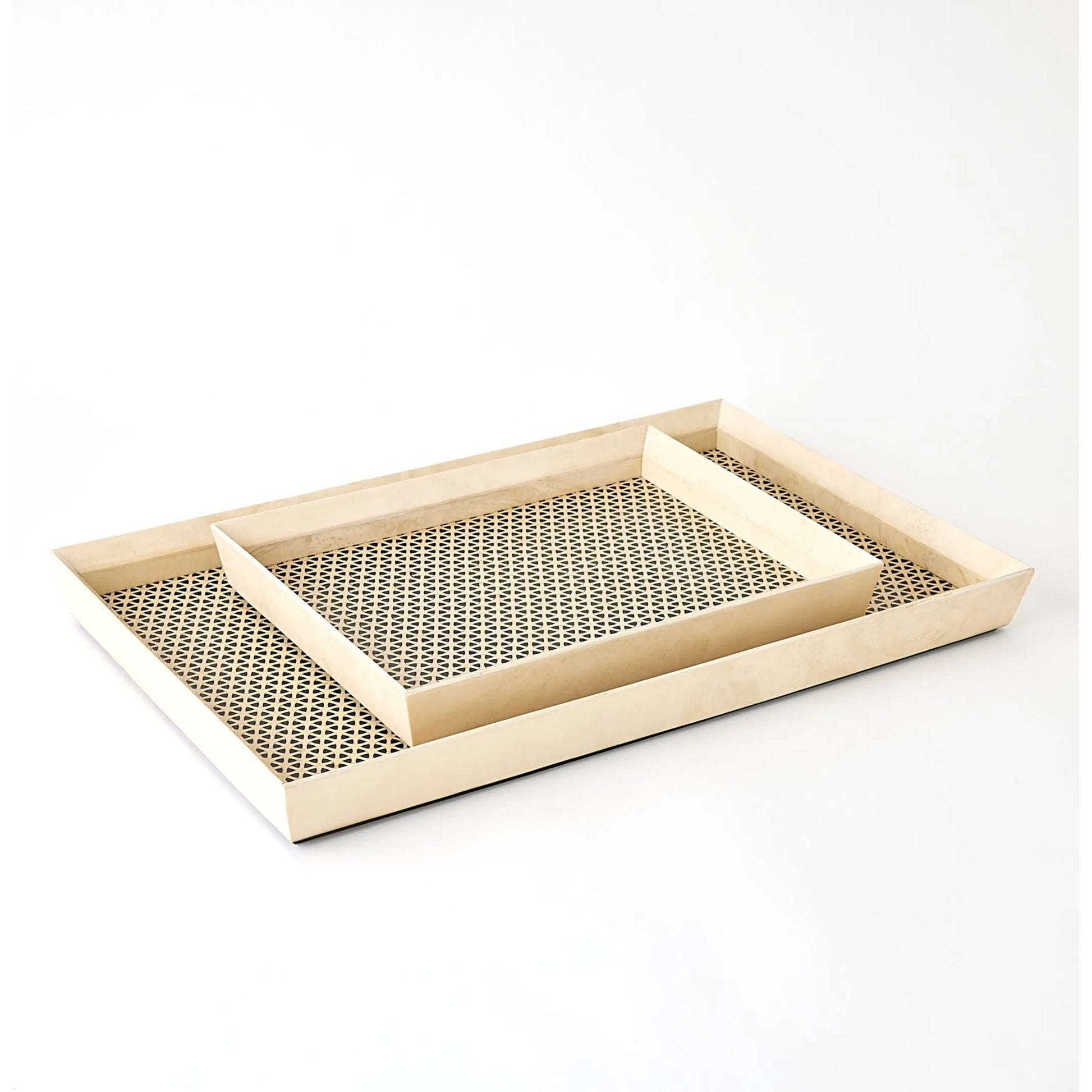 Infinity Tray by Global Views. Made from unique in a transitional style.