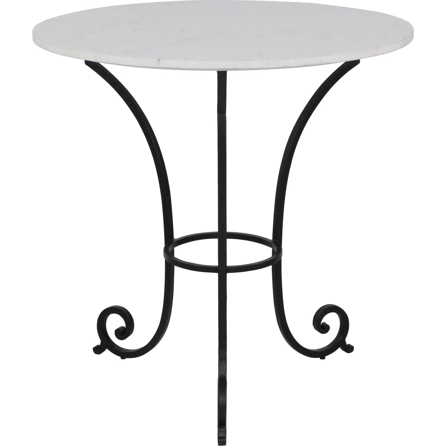 001 SI-2635843 | Additional Silo | Vienna Counter Height Table by Fairfield Chair in stone and white marble. Made from metal, marble in a cottage & farmhouse style.
