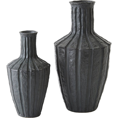 Emperor Vase by Global Views in black. Made from unique in a unique style.