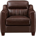 Uptown Leather Sofa by Hydeline. Made from leather, pu leather, solid hardwood kiln dried in a unique style.