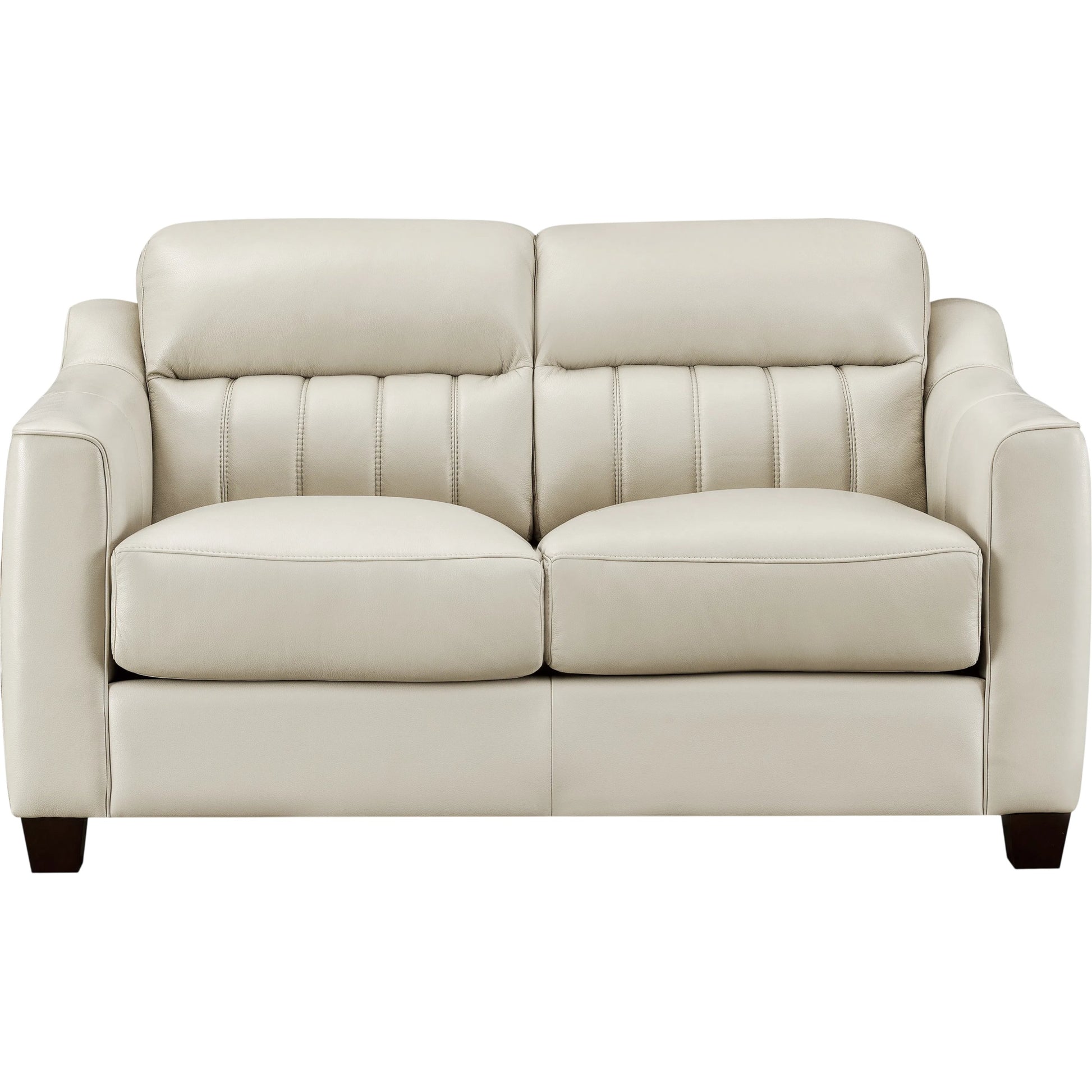 Uptown 2-Seat Leather Sofa by Hydeline. Made from leather, pu leather, solid hardwood kiln dried in a unique style.