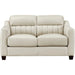 Uptown 2-Seat Leather Sofa by Hydeline. Made from leather, pu leather, solid hardwood kiln dried in a unique style.