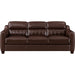 Uptown 3-Seat Leather Sofa by Hydeline. Made from leather, pu leather, solid hardwood kiln dried in a unique style.