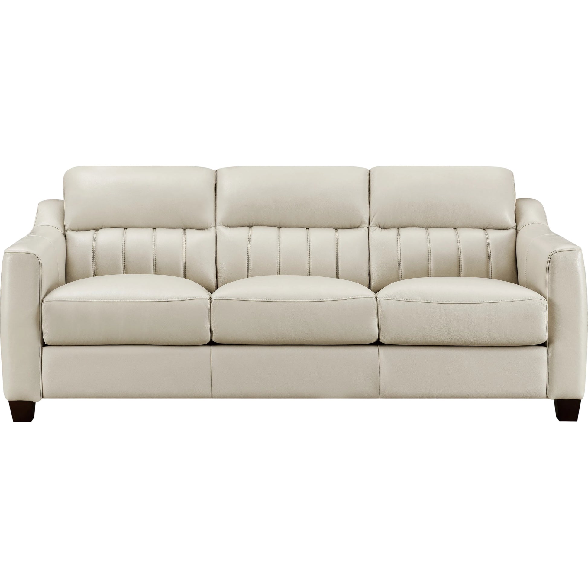 Uptown 3-Seat Leather Sofa by Hydeline. Made from leather, pu leather, solid hardwood kiln dried in a unique style.