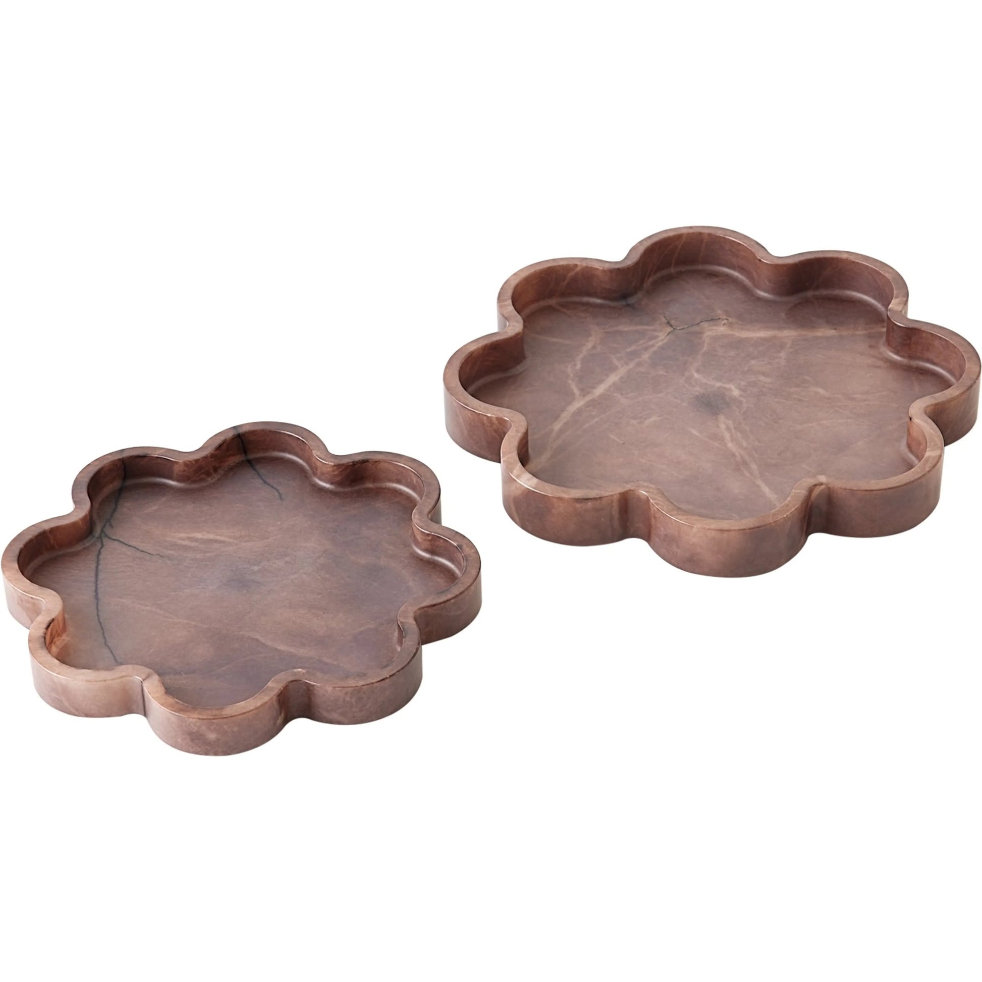 Cumulus Alabaster Tray by Global Views in ivory. Made from unique in a unique style.