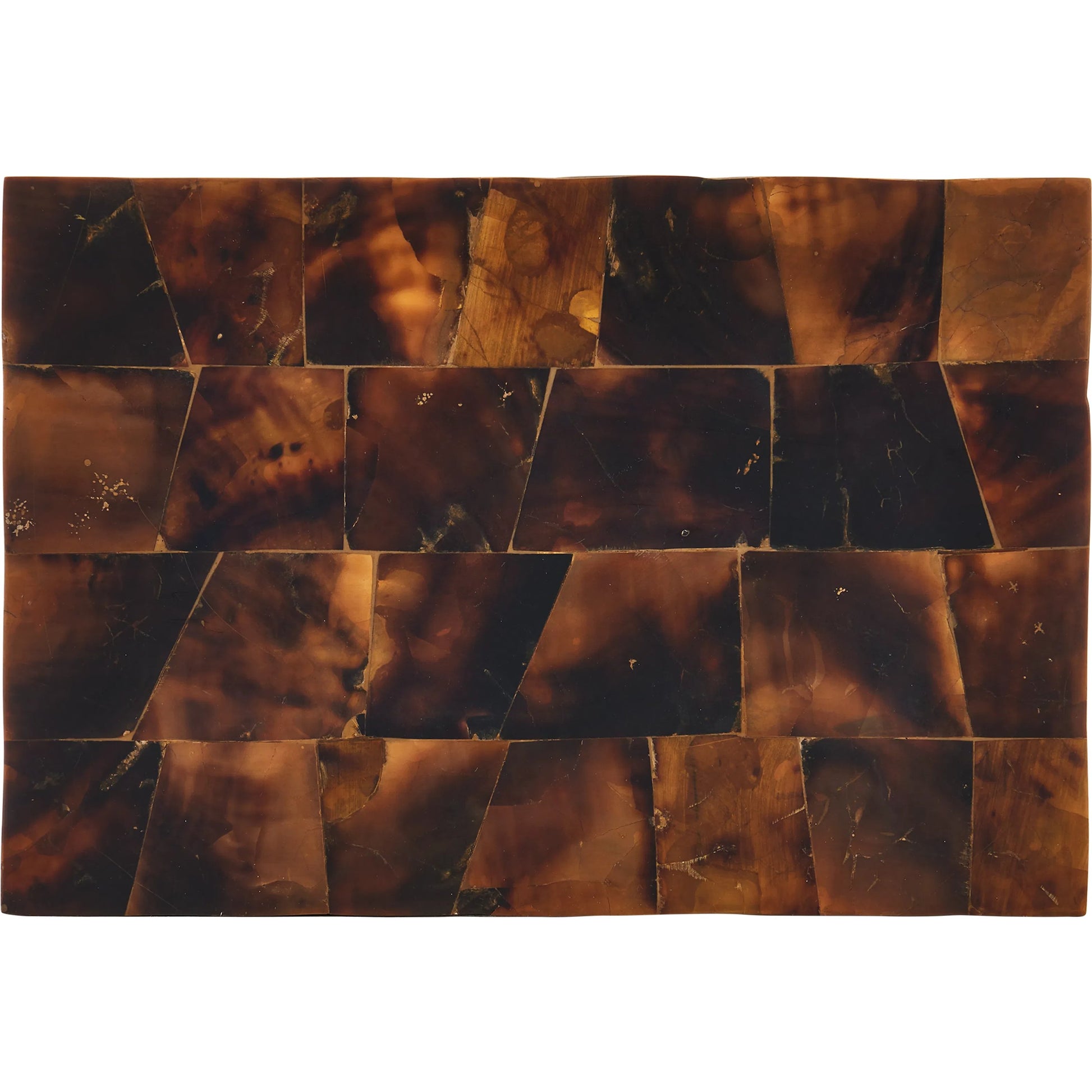 Casey Brown Box by Currey and Company in natural, brass, black. Made from pen shell, stainless steel, engineered wood in a eclectic & global style.