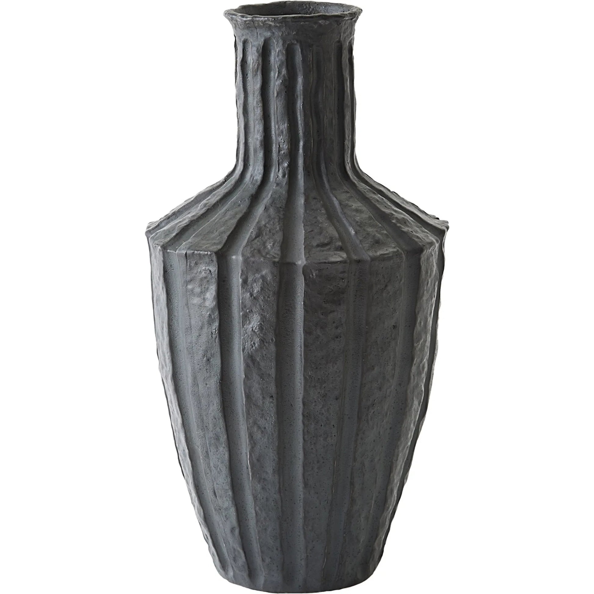 Emperor Vase by Global Views in black. Made from unique in a unique style.