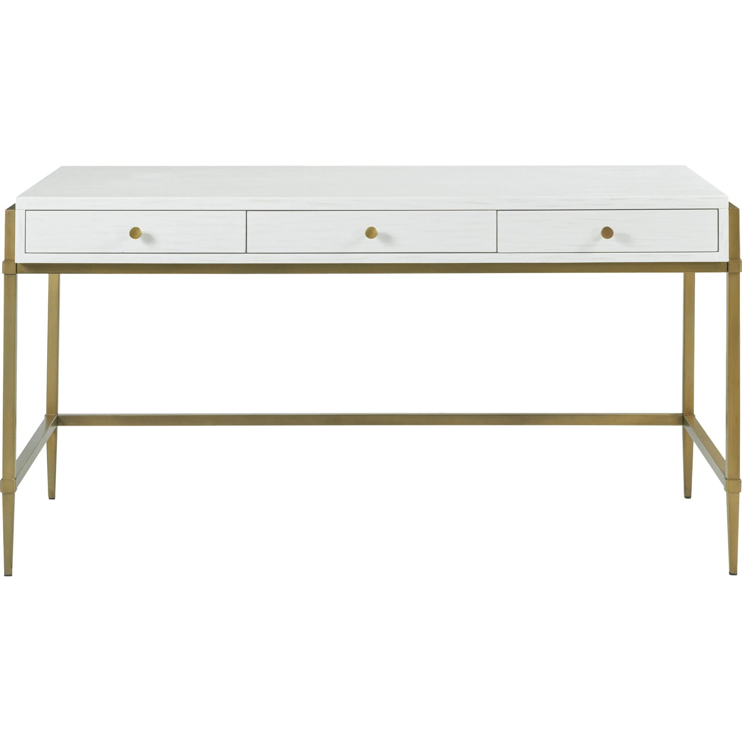002 SI-2635883 | Additional Silo | East Camden Writing Desk by Fairfield Chair in white and pearl. Made from poplar solids, veneers in a unique style.