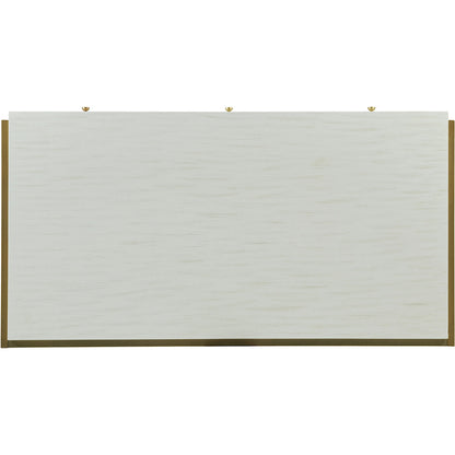 East Camden Writing Desk by Fairfield Chair in white and pearl. Made from poplar solids, veneers in a unique style.