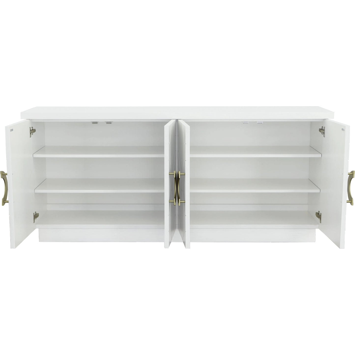 003 SI-2635884 | Additional Silo | East Camden Credenza by Fairfield Chair in white and pearl. Made from walnut solids, veneers in a unique style.