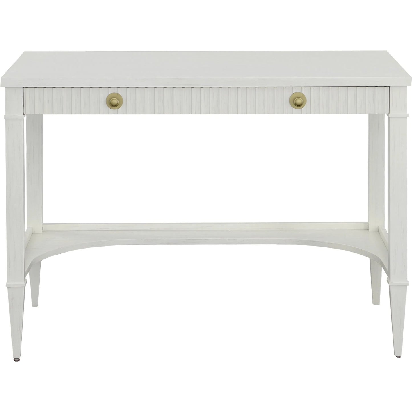 003 SI-2635891 | Additional Silo | East Camden Desk by Fairfield Chair in white and pearl. Made from metal accents, poplar solids, veneers in a unique style.