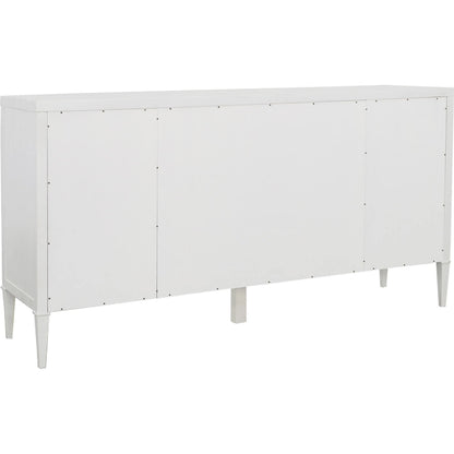 East Camden 9-Drawer Dresser by Fairfield Chair in white and pearl. Made from metal accents, poplar solids, veneers in a unique style.