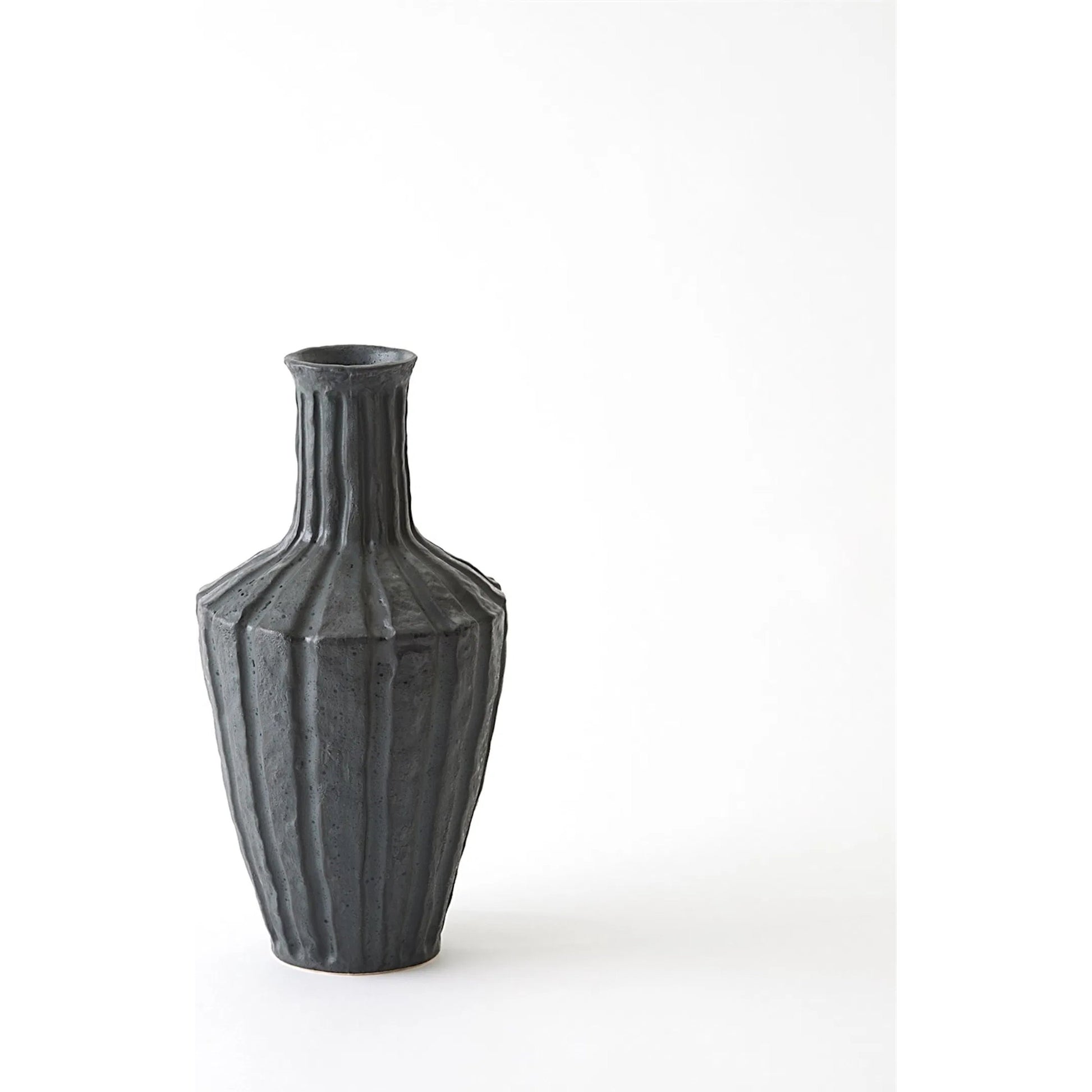 Emperor Vase by Global Views in black. Made from unique in a unique style.