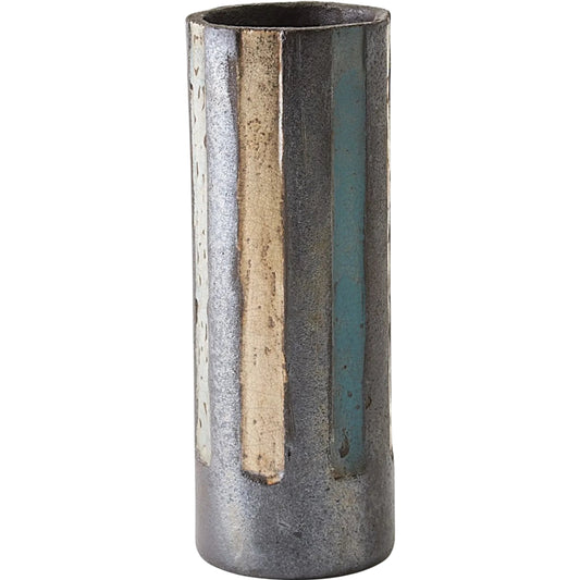 002 SI-2323437 | Primary Silo | Digit Vase by Global Views in red, clay. Made from unique in a rustic style.