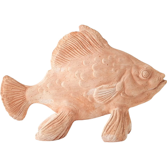 Sunfish Sculpture by Global Views in terracotta. Made from unique in a unique style.