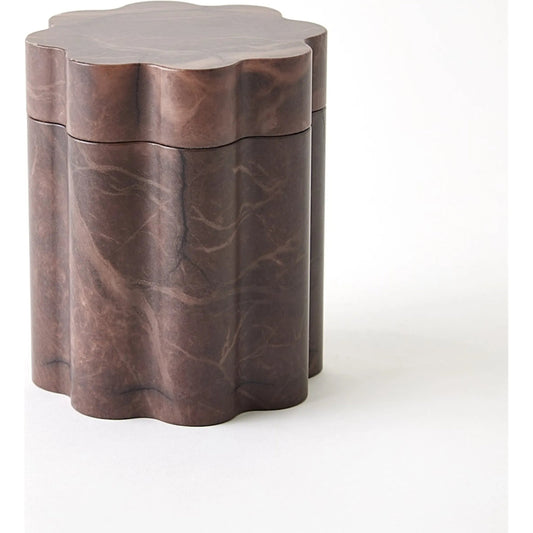 Cumulus Alabaster Box by Global Views. Made from alabaster in a modern style.