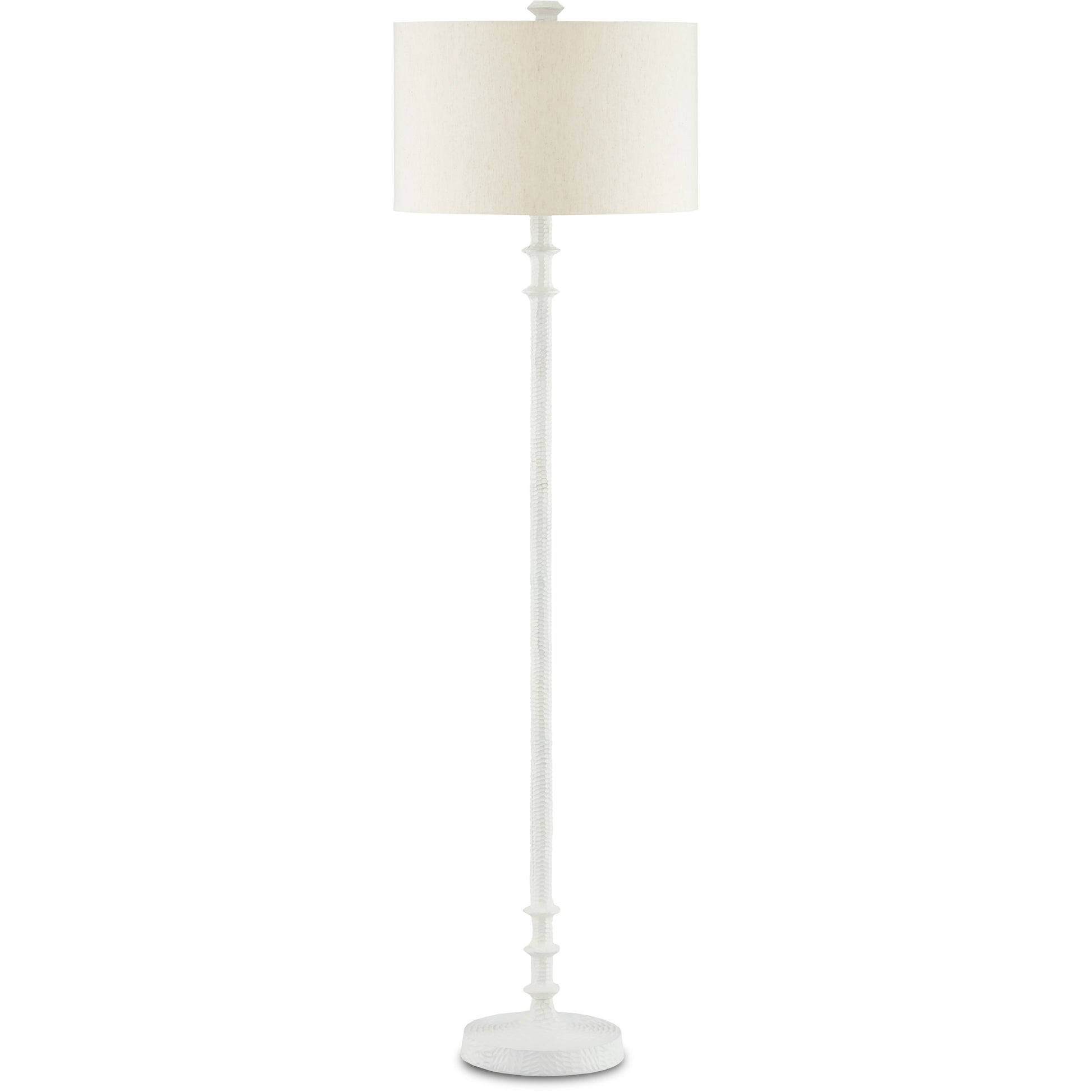Gallo Floor Lamp by Currey and Company in bronze. Made from cast aluminum in a transitional style.