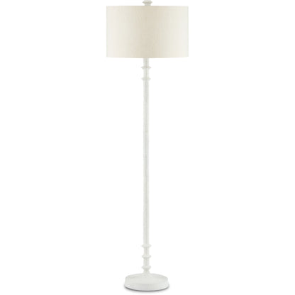 Gallo Floor Lamp by Currey and Company in bronze. Made from cast aluminum in a transitional style.