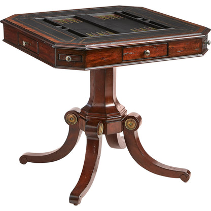 Choate Game Table by Maitland-Smith. Made from unique in a traditional style.