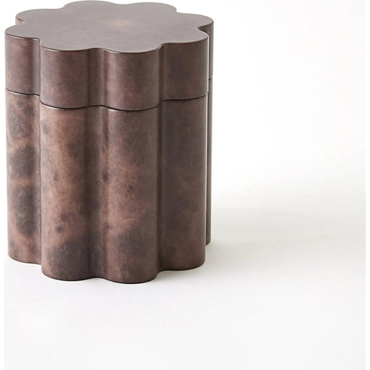 Cumulus Alabaster Box by Global Views. Made from alabaster in a modern style.