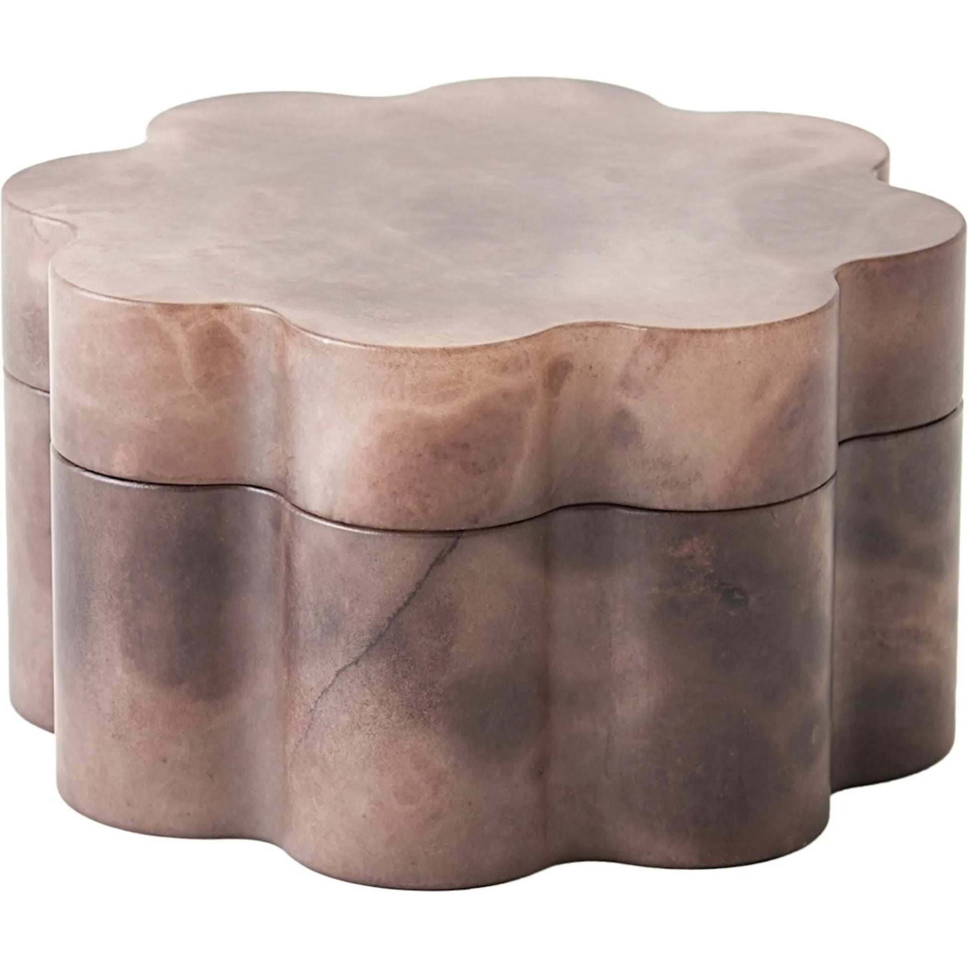 Cumulus Alabaster Wide Box by Global Views in ivory. Made from unique in a unique style.